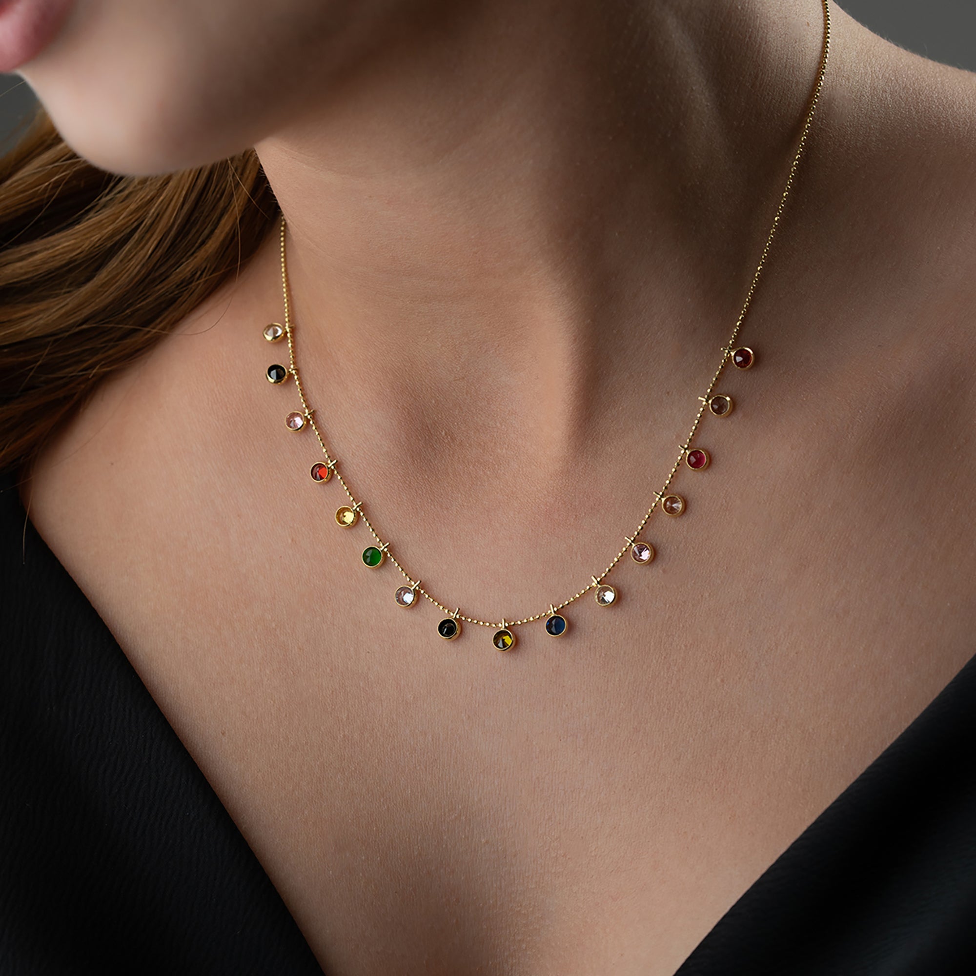 NIRA KETTE aus 925 Silber - Eleganter Halskette - AURIME