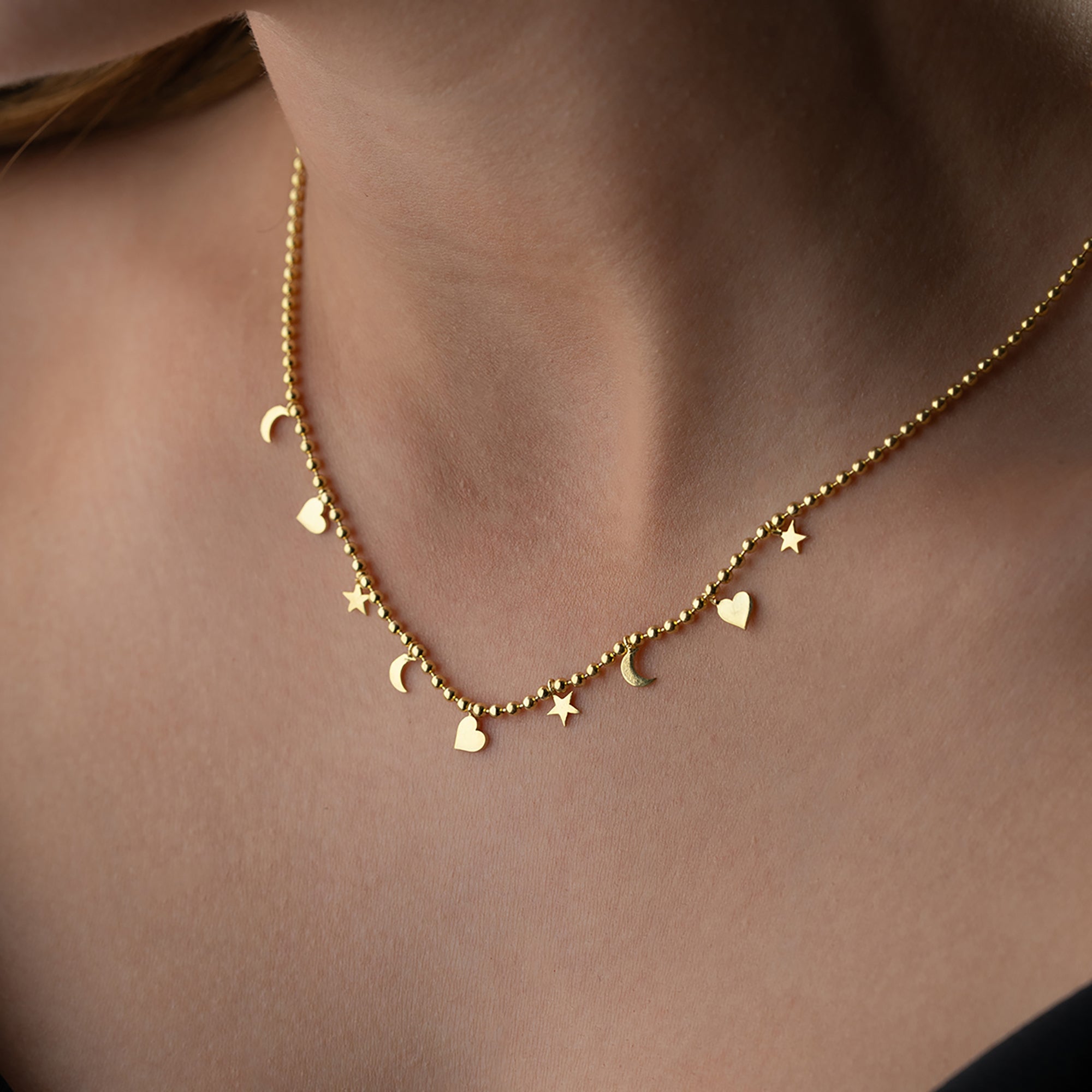 MONASA KETTE aus 925 Silber - Eleganter Halskette - AURIME