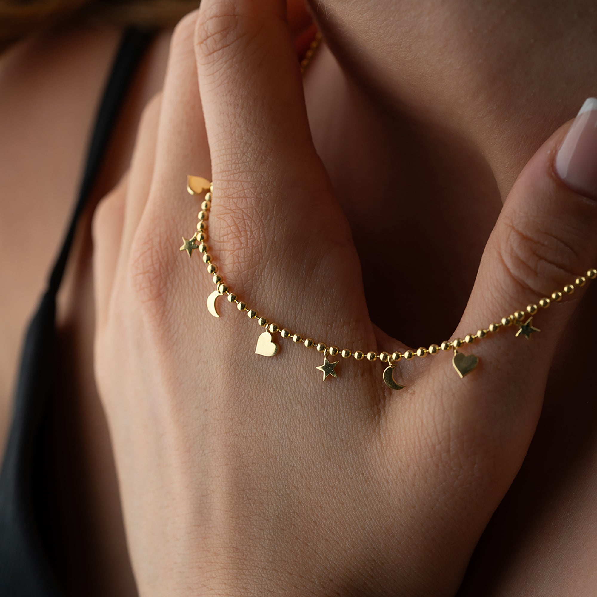 MONASA KETTE aus 925 Silber - Eleganter Halskette - AURIME