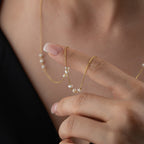 MOA PEARL KETTE aus 925 Silber - Eleganter Halskette - AURIME