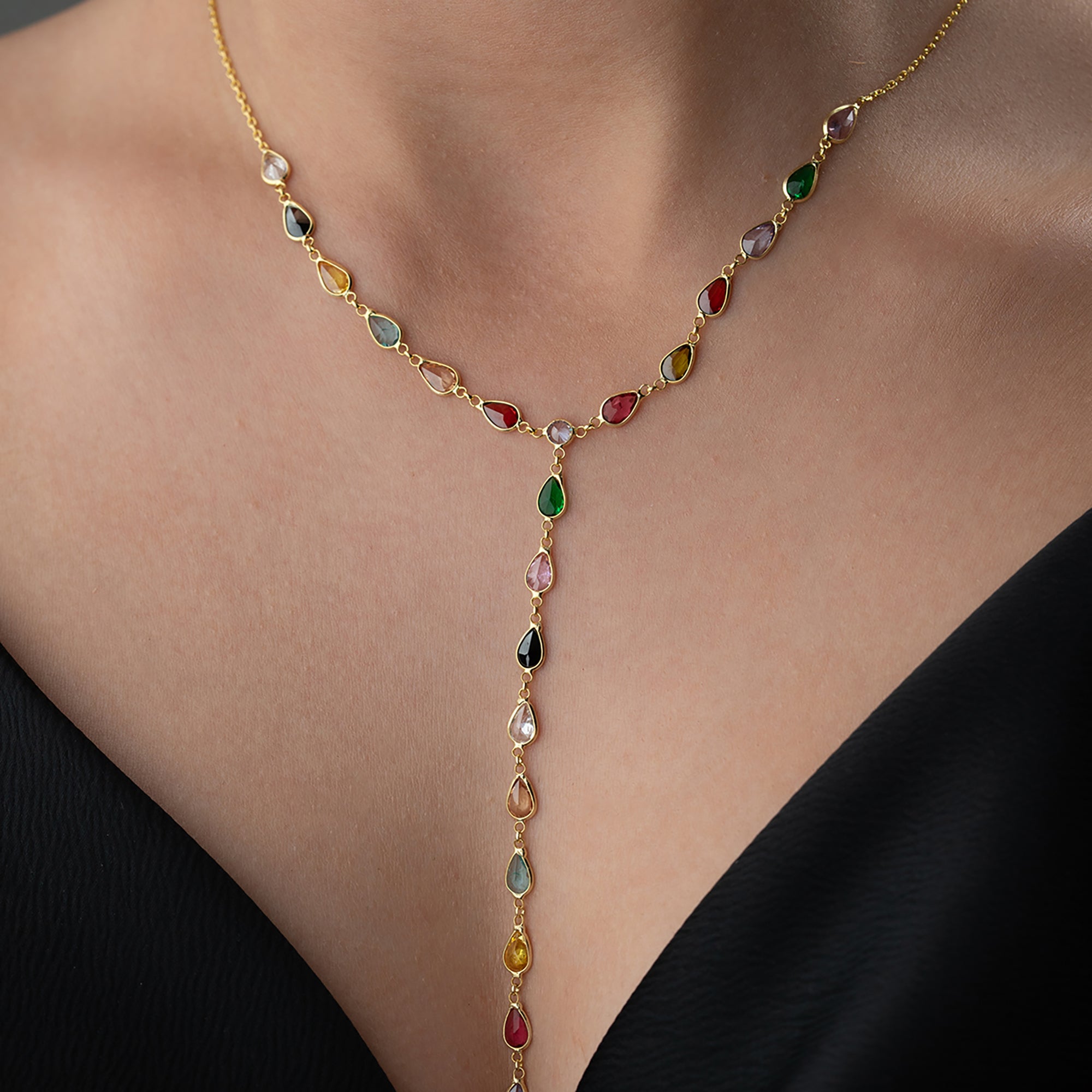 VENERA Y KETTE aus 925 Silber - Eleganter Halskette - AURIME