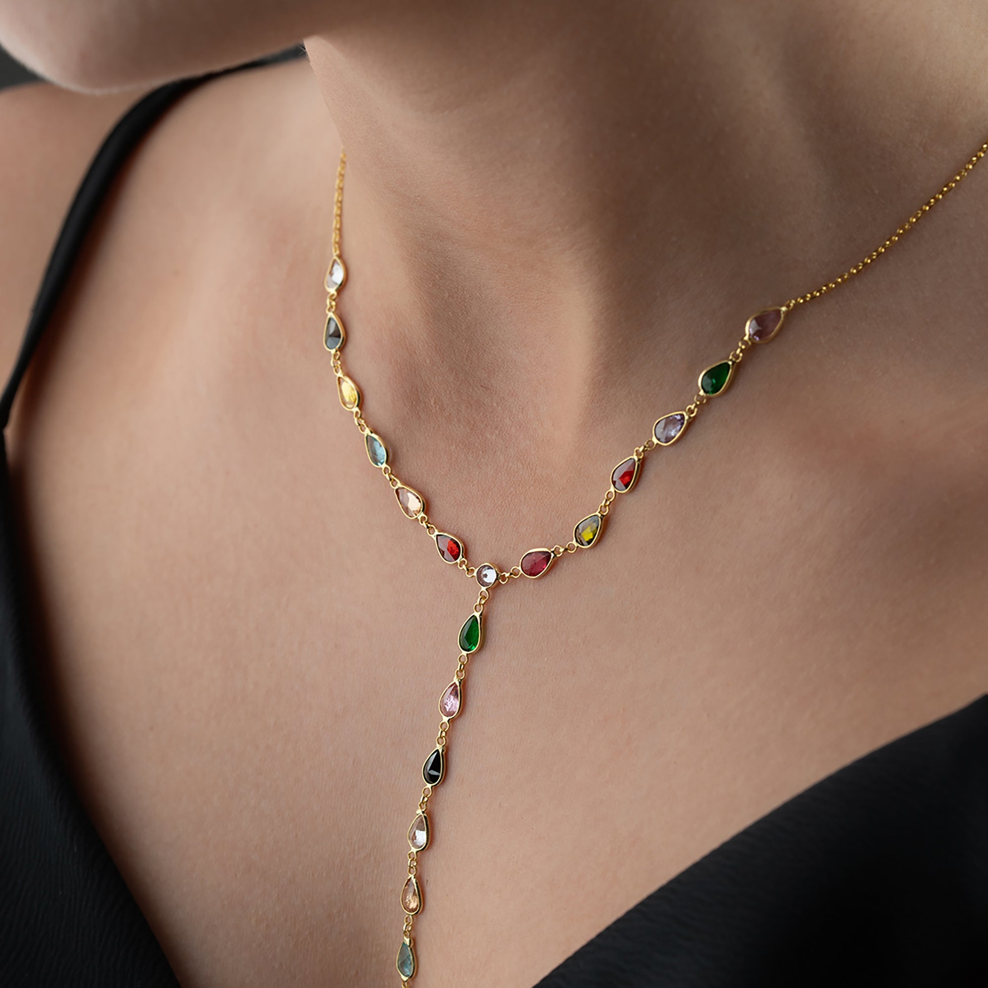 VENERA Y KETTE aus 925 Silber - Eleganter Halskette - AURIME