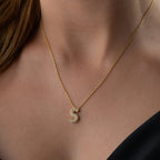 ARIA BUCHSTABEN KETTE aus 925 Silber - Eleganter Halskette - AURIME