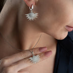 SUN SET aus 925 Silber - Eleganter Schmuckset - AURIME