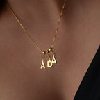 AMOR NAMENS KETTE aus 925 Silber - Eleganter Halskette - AURIME
