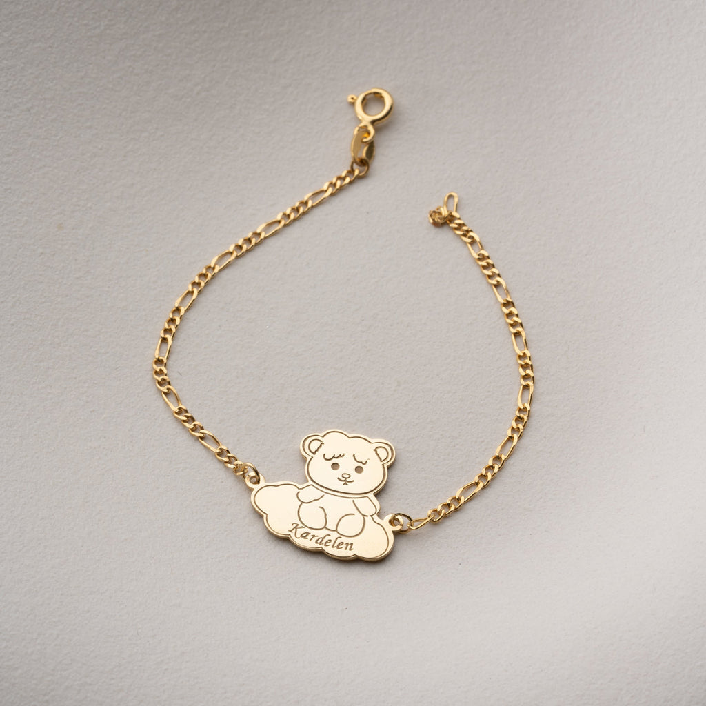 TEDDYBÄR ARMKETTE | 925 SILBER