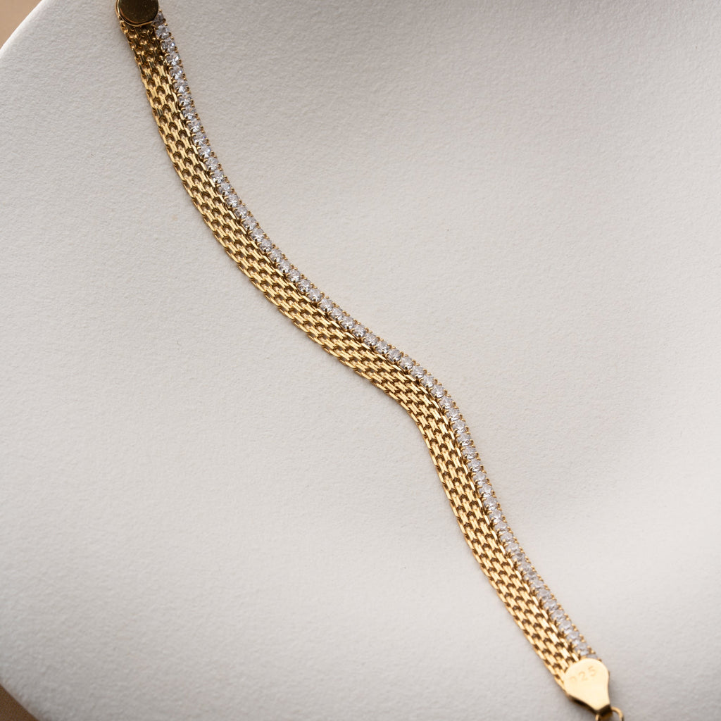 BISMARCK CHAIN ARMKETTE | 925 SILBER