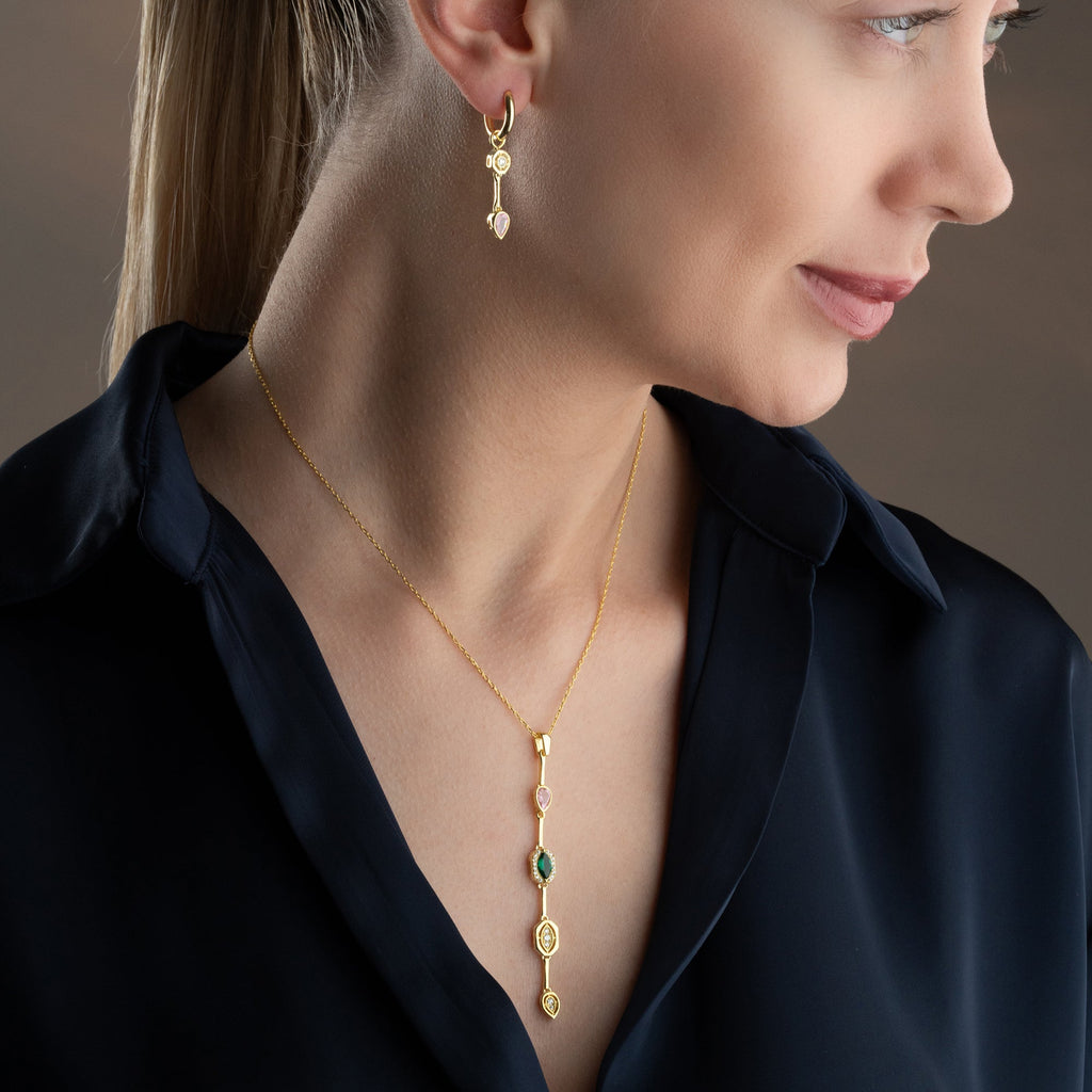 EASTON Y SET aus 925 Silber - Eleganter Schmuckset - AURIME