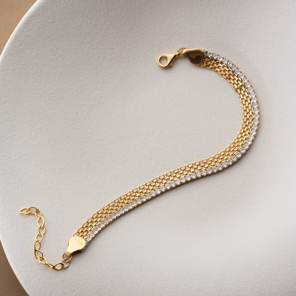 BISMARCK CHAIN ARMKETTE | 925 SILBER