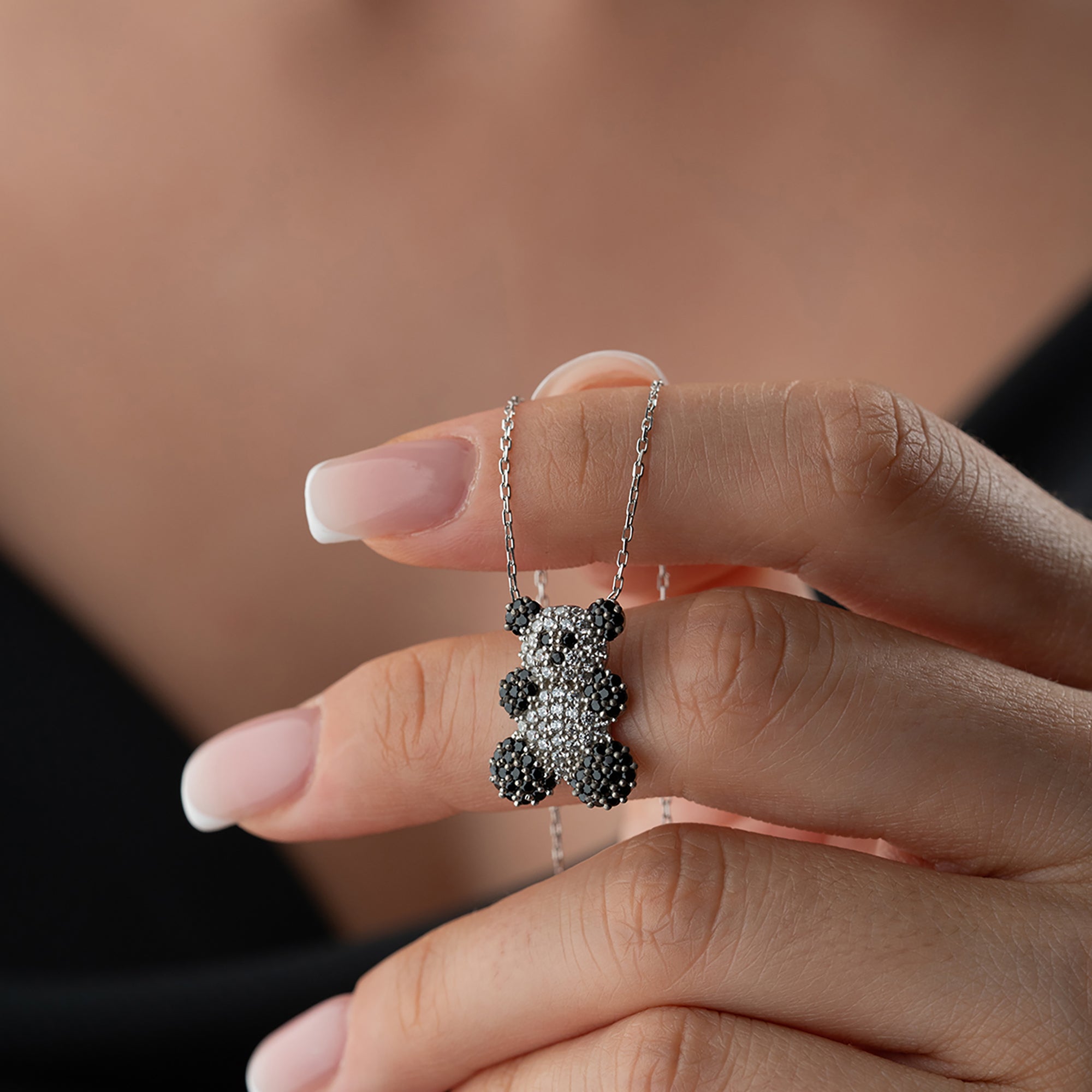 MONA KETTE aus 925 Silber - Eleganter Halskette - AURIME