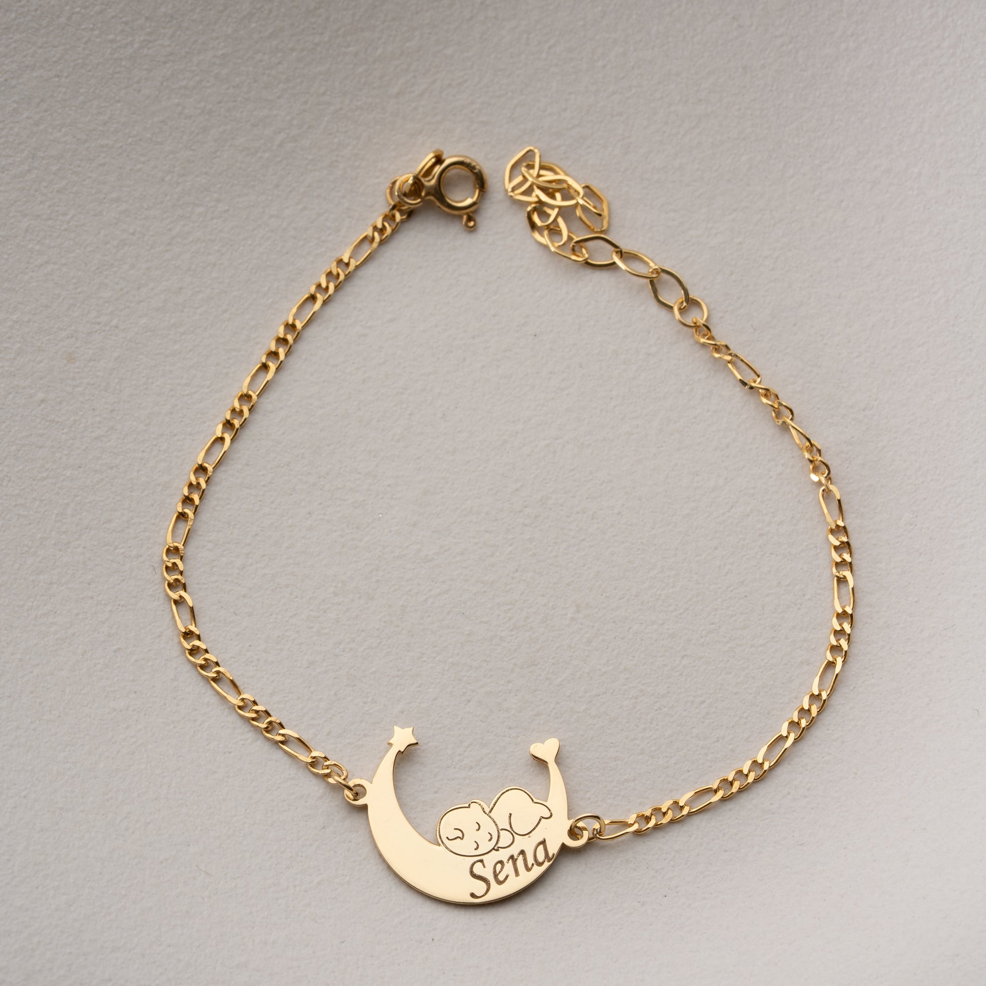 BABY MOON ARMKETTE | 925 SILBER