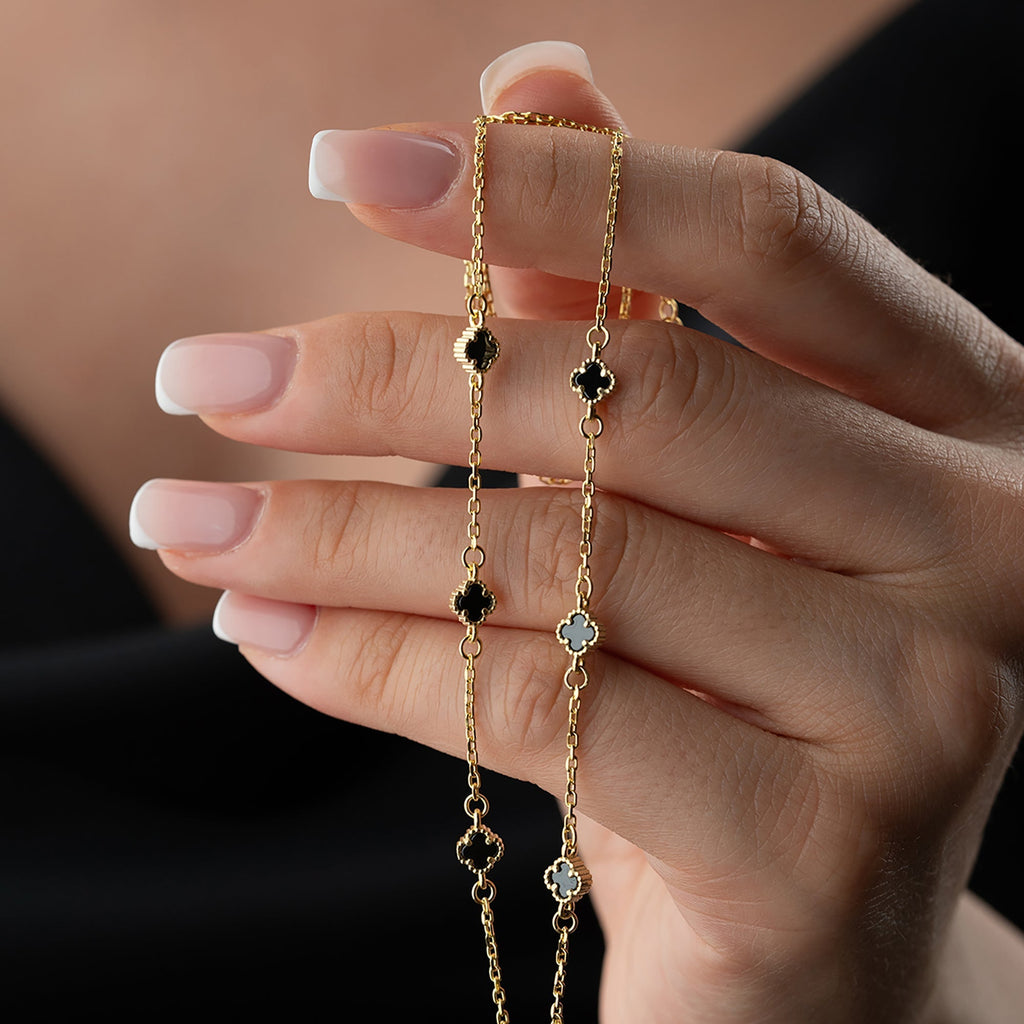 LYSA KETTE aus 925 Silber - Eleganter Halskette - AURIME