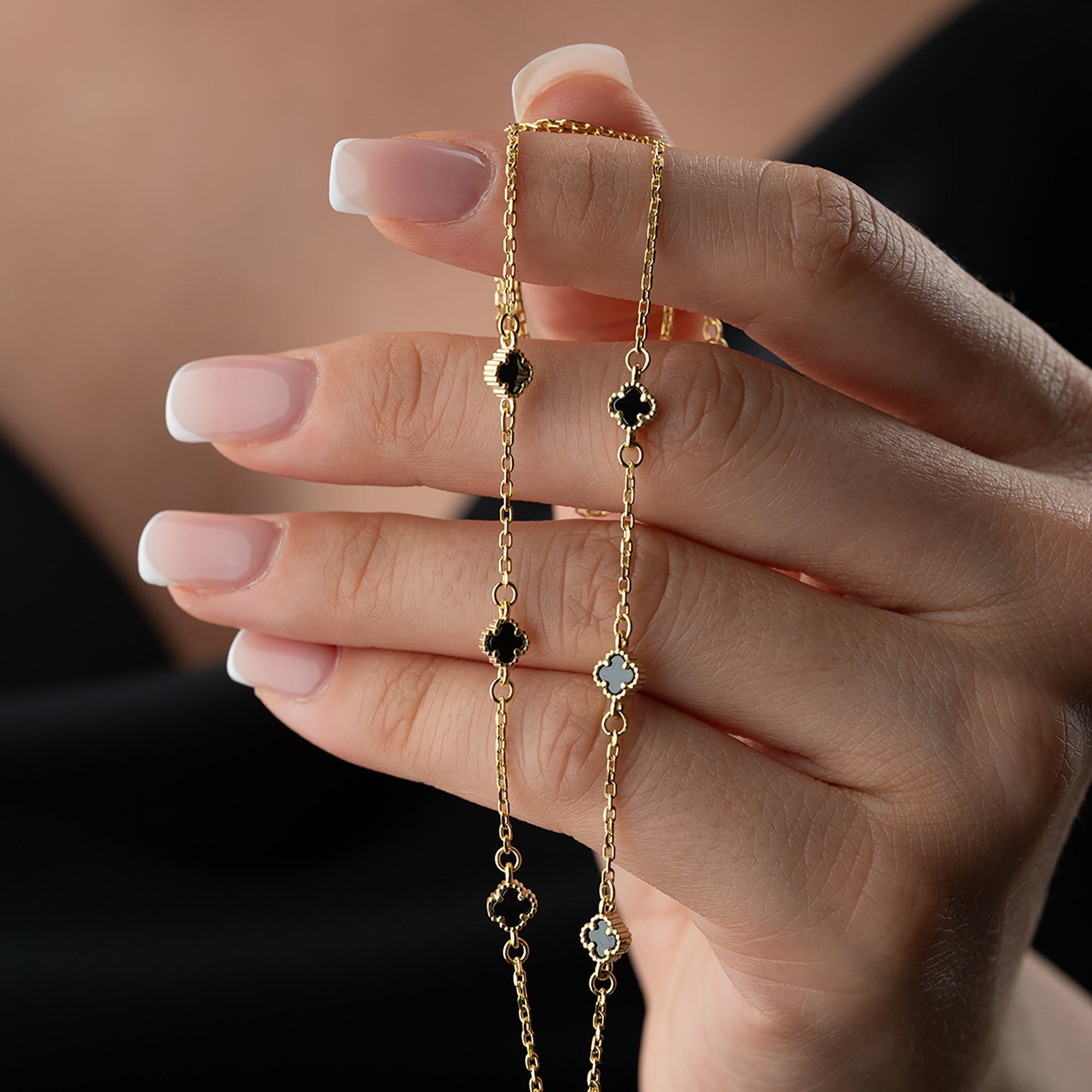 LYSA KETTE aus 925 Silber - Eleganter Halskette - AURIME