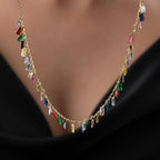 TALYA KETTE aus 925 Silber - Eleganter Halskette - AURIME