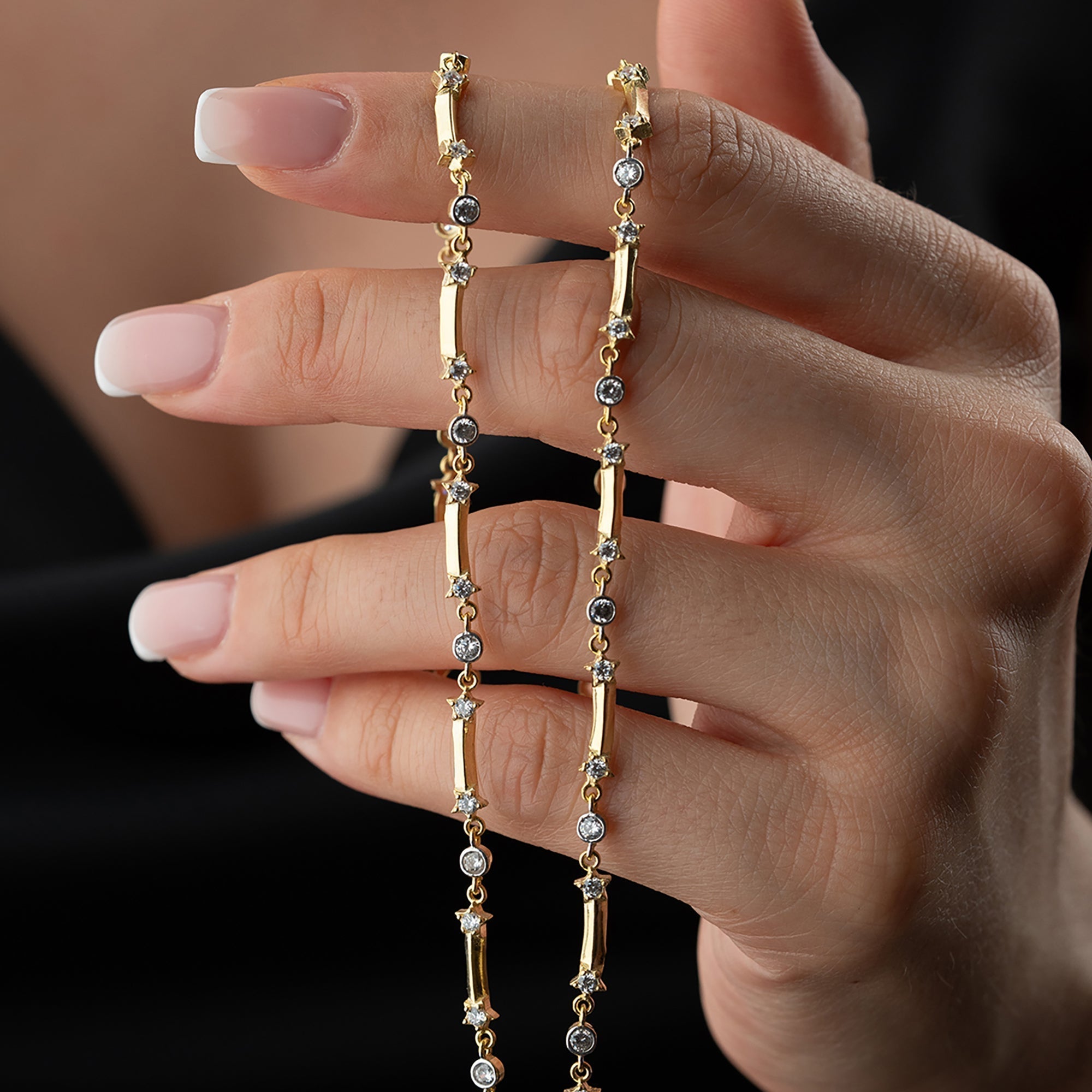 FREDA KETTE aus 925 Silber - Eleganter Halskette - AURIME