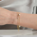 Avery Armband aus 925 Silber von Aurime, elegantes Schmuckstück mit filigraner Gestaltung, auf einem weißen Hintergrund fotografiert