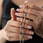 MIELYA COLORFULL KETTE aus 925 Silber - Eleganter Halskette - AURIME