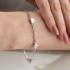 HERZ BOMB ARMBAND | 925 SILBER