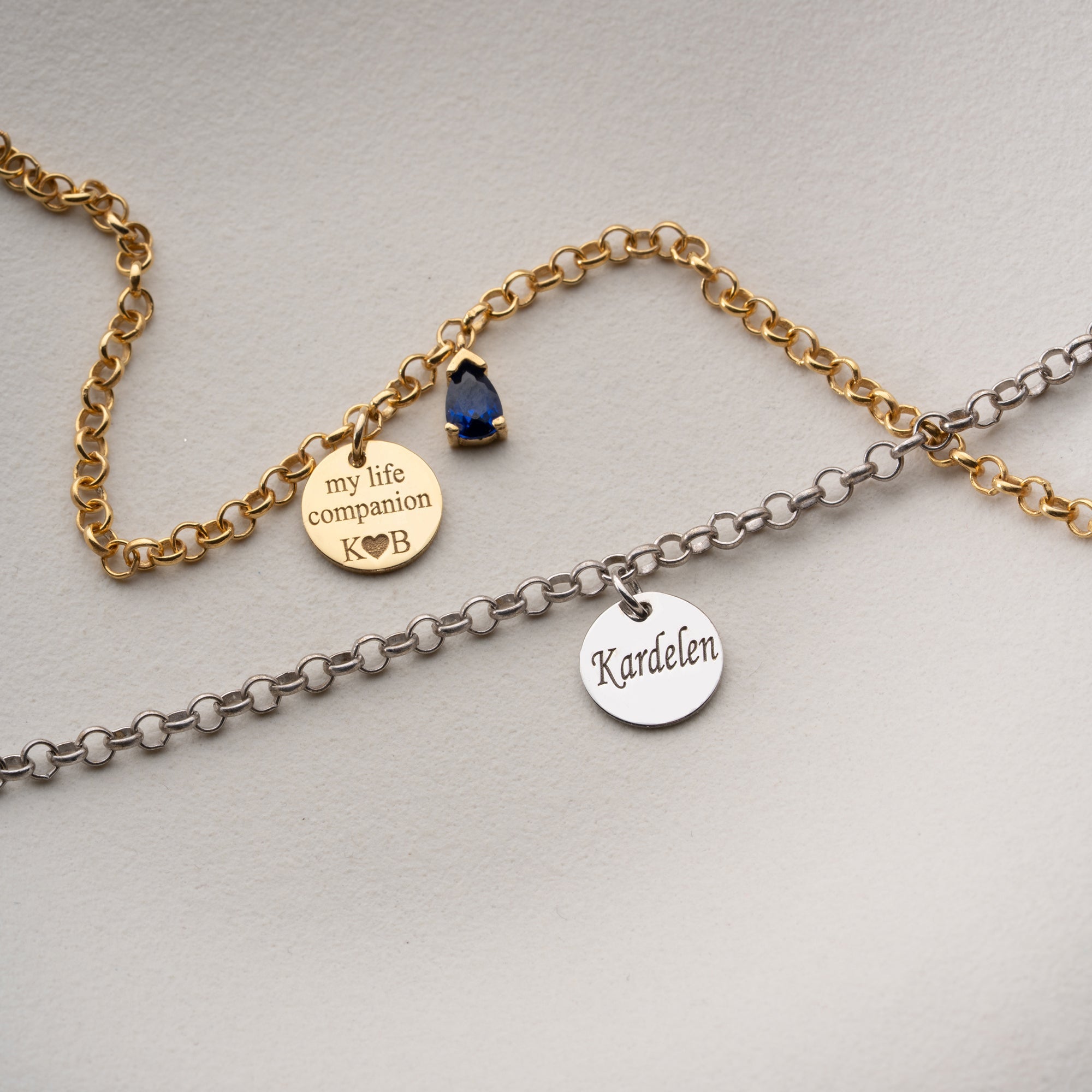 SEELENVERWANDT PAAR  ARMKETTE | 925 SILBER