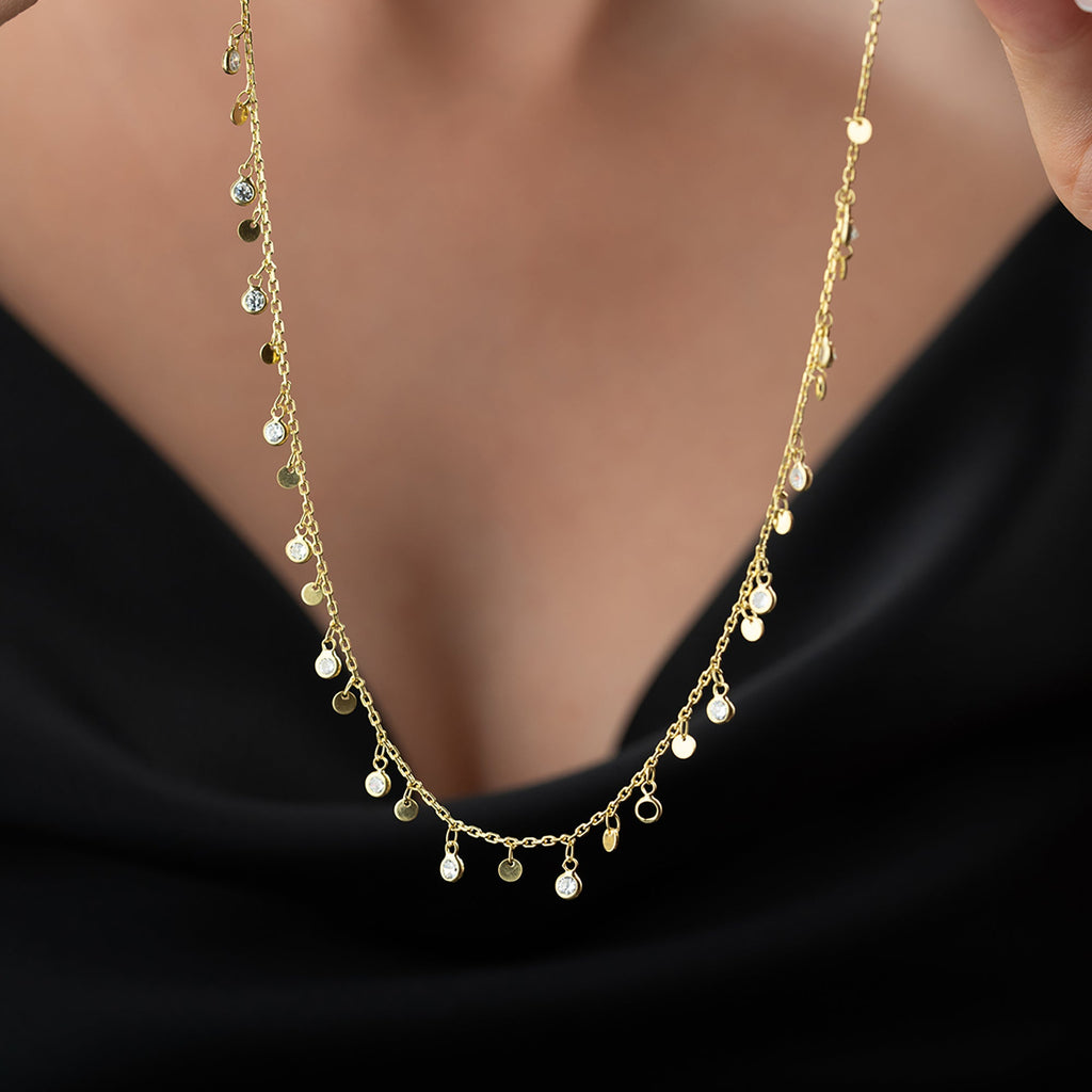 LOORE KETTE aus 925 Silber - Eleganter Halskette - AURIME