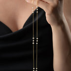 MOA PEARL KETTE aus 925 Silber - Eleganter Halskette - AURIME