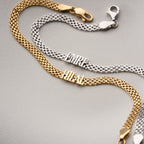 NAMENS-BISMARCK PAAR-ARMBÄNDER | 925 SİLBER