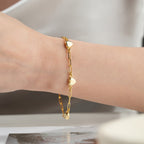 HERZ BOMB ARMBAND | 925 SILBER