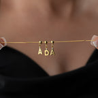 AMOR NAMENS KETTE aus 925 Silber - Eleganter Halskette - AURIME