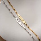 AUGEN-PRINT PAAR-ARMBÄNDER| 925 SILBER
