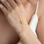 LANE HANDKETTE aus 925 Silber - Eleganter Halskette - AURIME