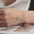 LANE HANDKETTE aus 925 Silber - Eleganter Halskette - AURIME