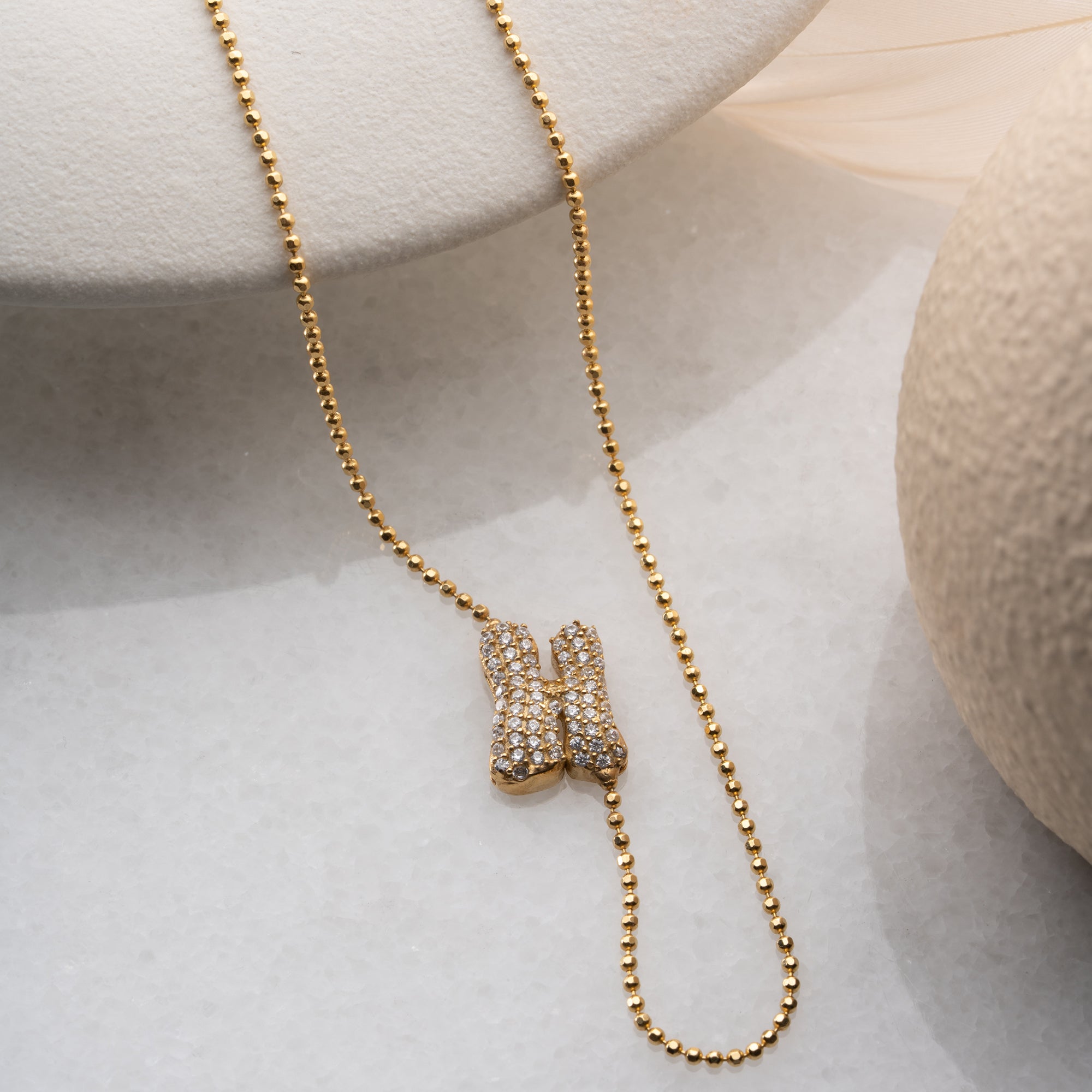BUBBLE CHAIN HALSKETTE | 925 SILBER