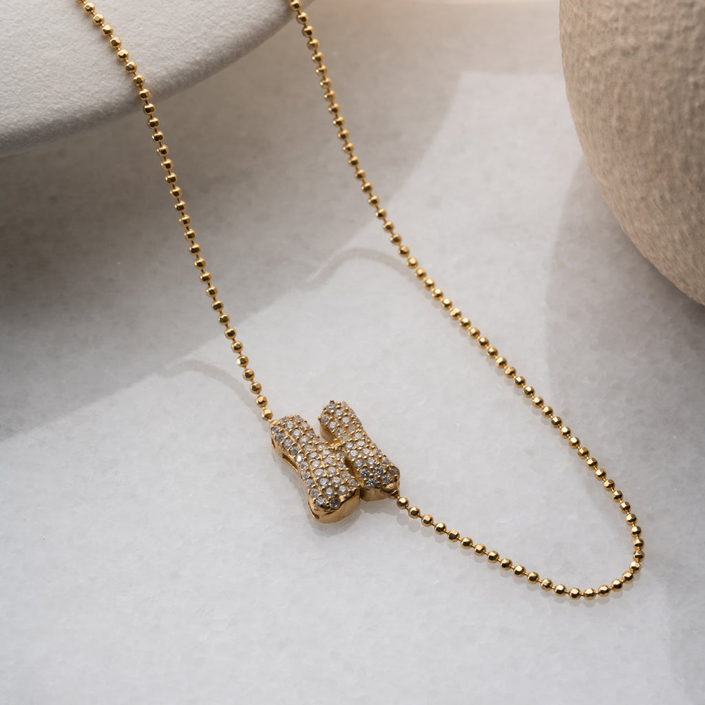 BUBBLE CHAIN HALSKETTE | 925 SILBER