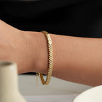 VIAENO ARMBAND aus 925 Silber - Eleganter Armband - AURIME