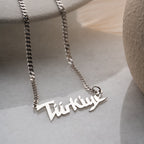 BASIC GURMET NAMENSKETTE | 925 SILBER
