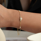 PEARL MIA ARMBAND aus 925 Silber - Eleganter Armband - AURIME