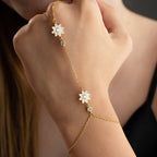 NOELA HANDKETTE aus 925 Silber - Eleganter Halskette - AURIME