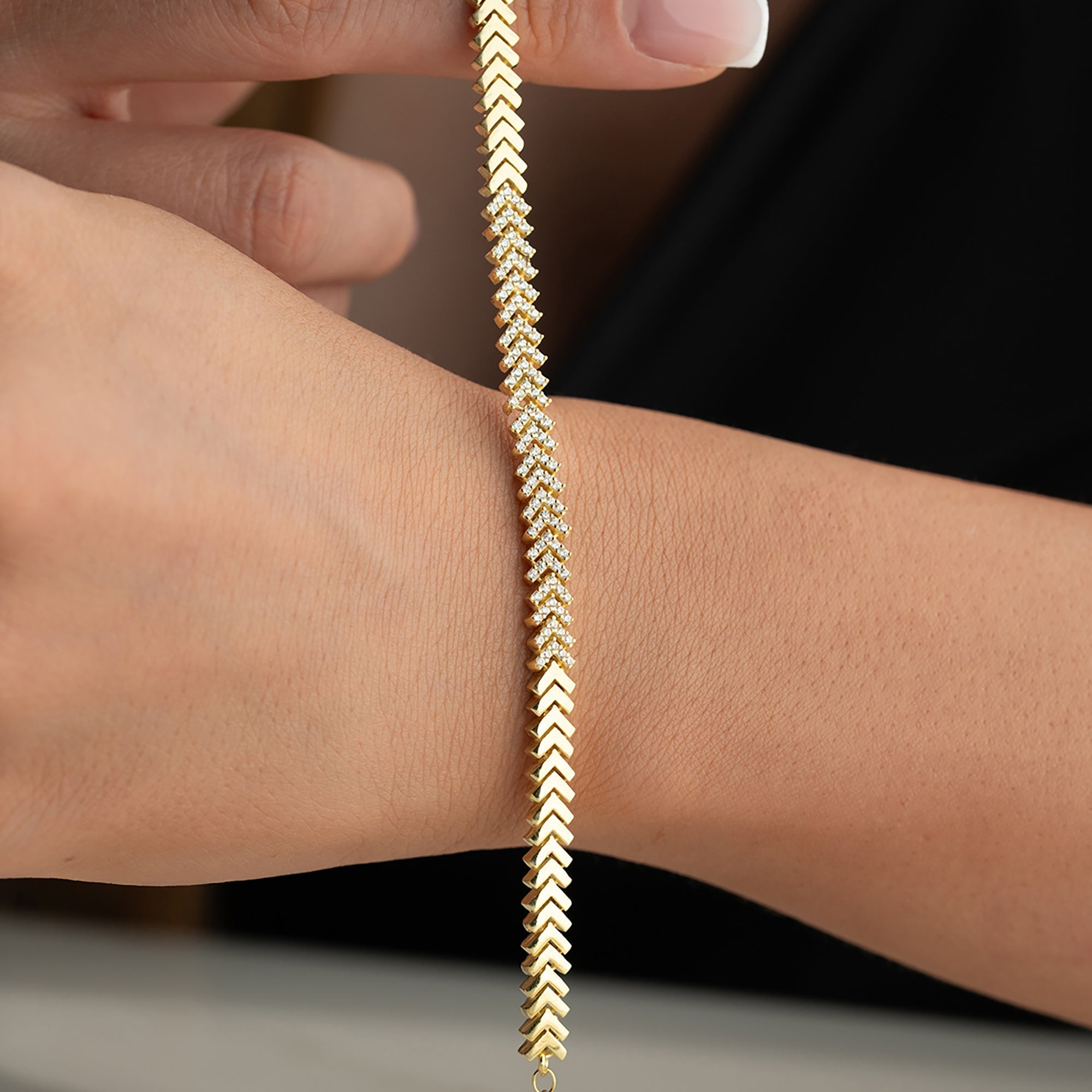 VIAENO ARMBAND aus 925 Silber - Eleganter Armband - AURIME