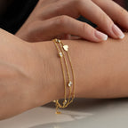 HEART VION ARMBAND aus 925 Silber - Eleganter Armband - AURIME