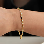 AVADA STONE ARMBAND aus 925 Silber - Eleganter Armband - AURIME