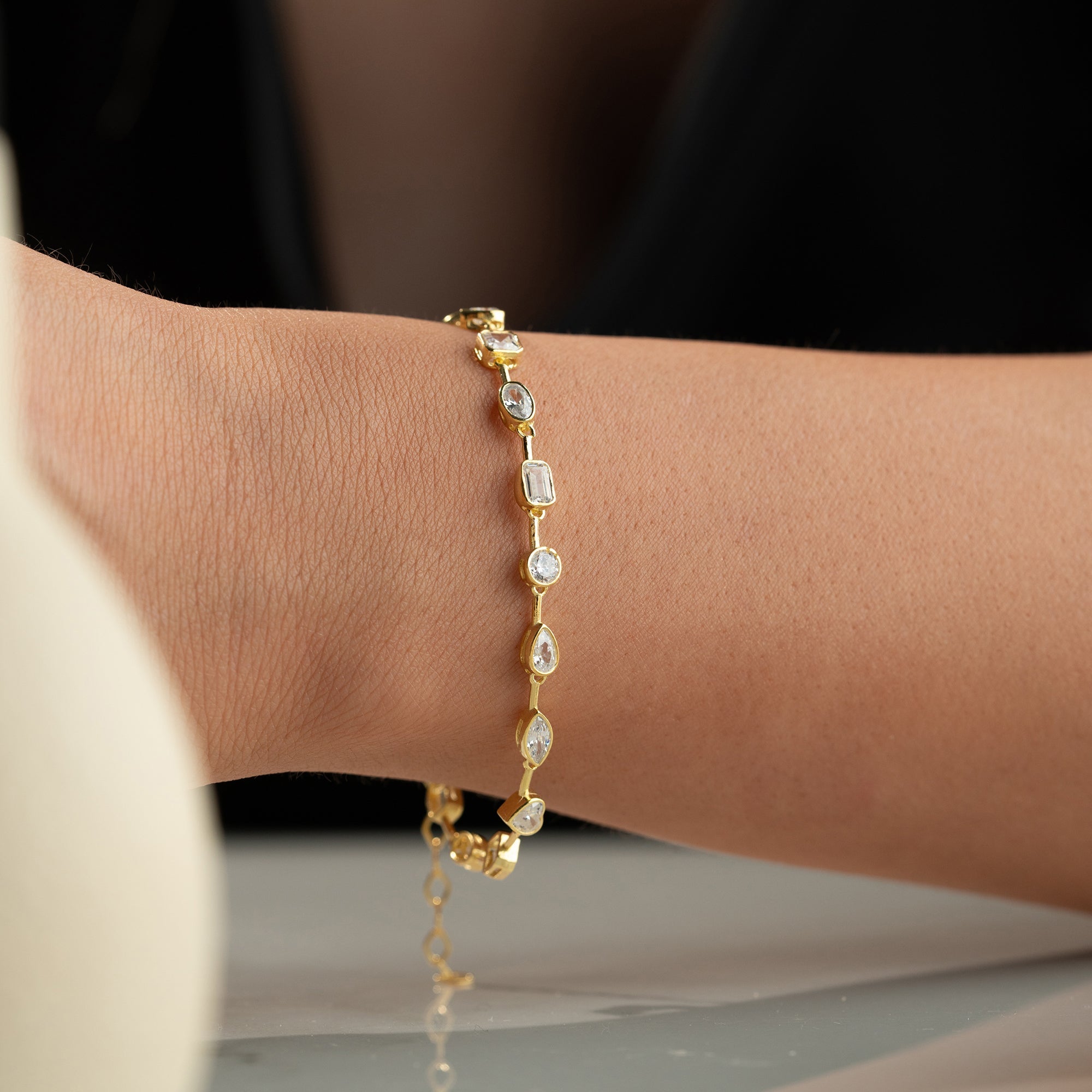 CIPERE ARMBAND aus 925 Silber - Eleganter Armband - AURIME