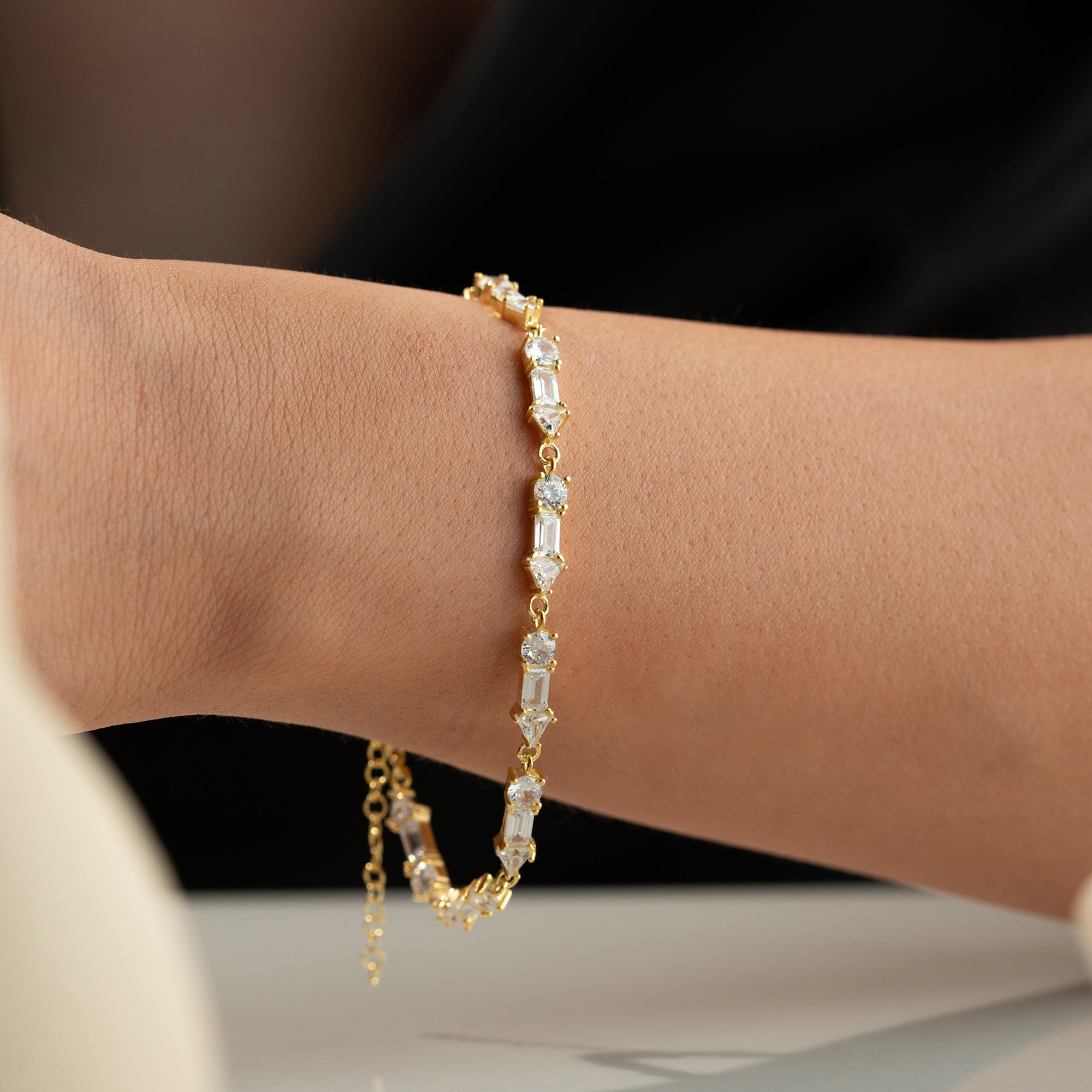 SOYAGE ARMBAND aus 925 Silber - Eleganter Armband - AURIME