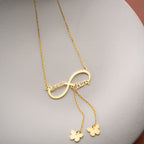 INFINITY BUTTERFLY NAMENSSKETTE | 925 SILBER