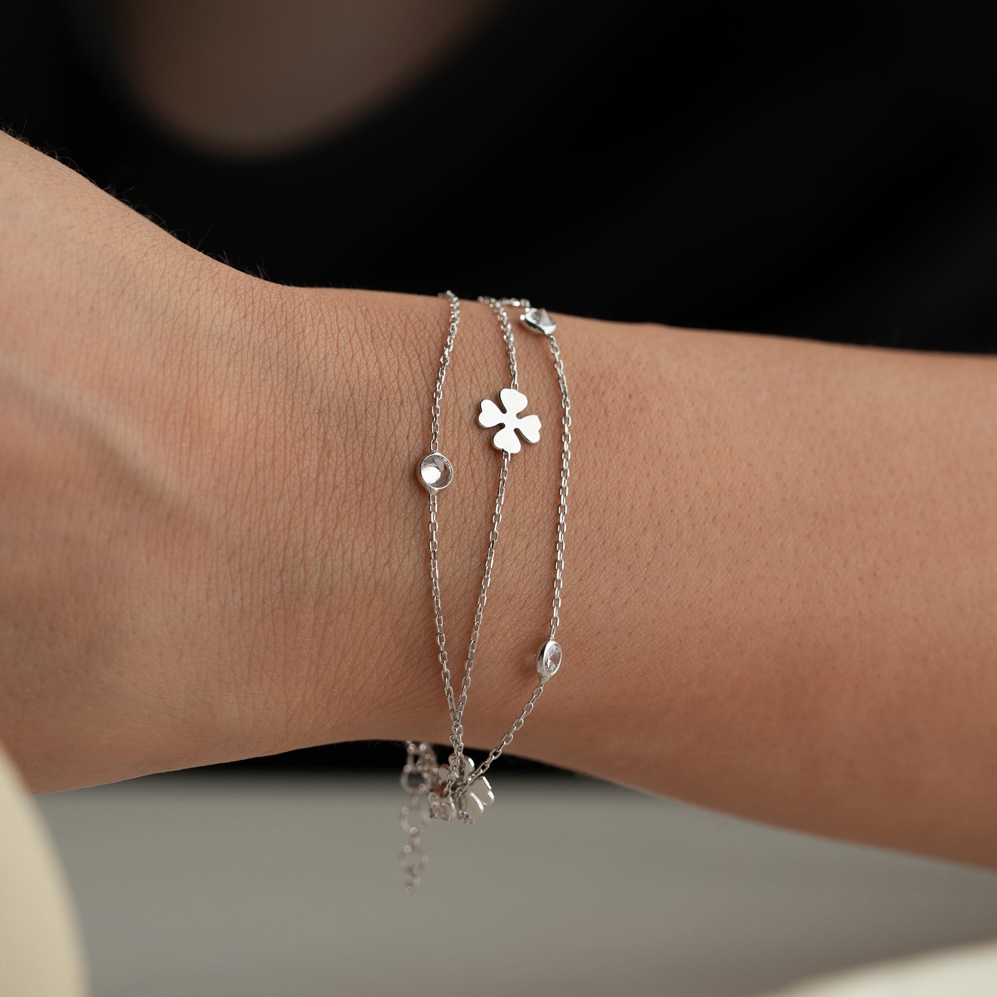 SORE STONE ARMBAND aus 925 Silber - Eleganter Armband - AURIME