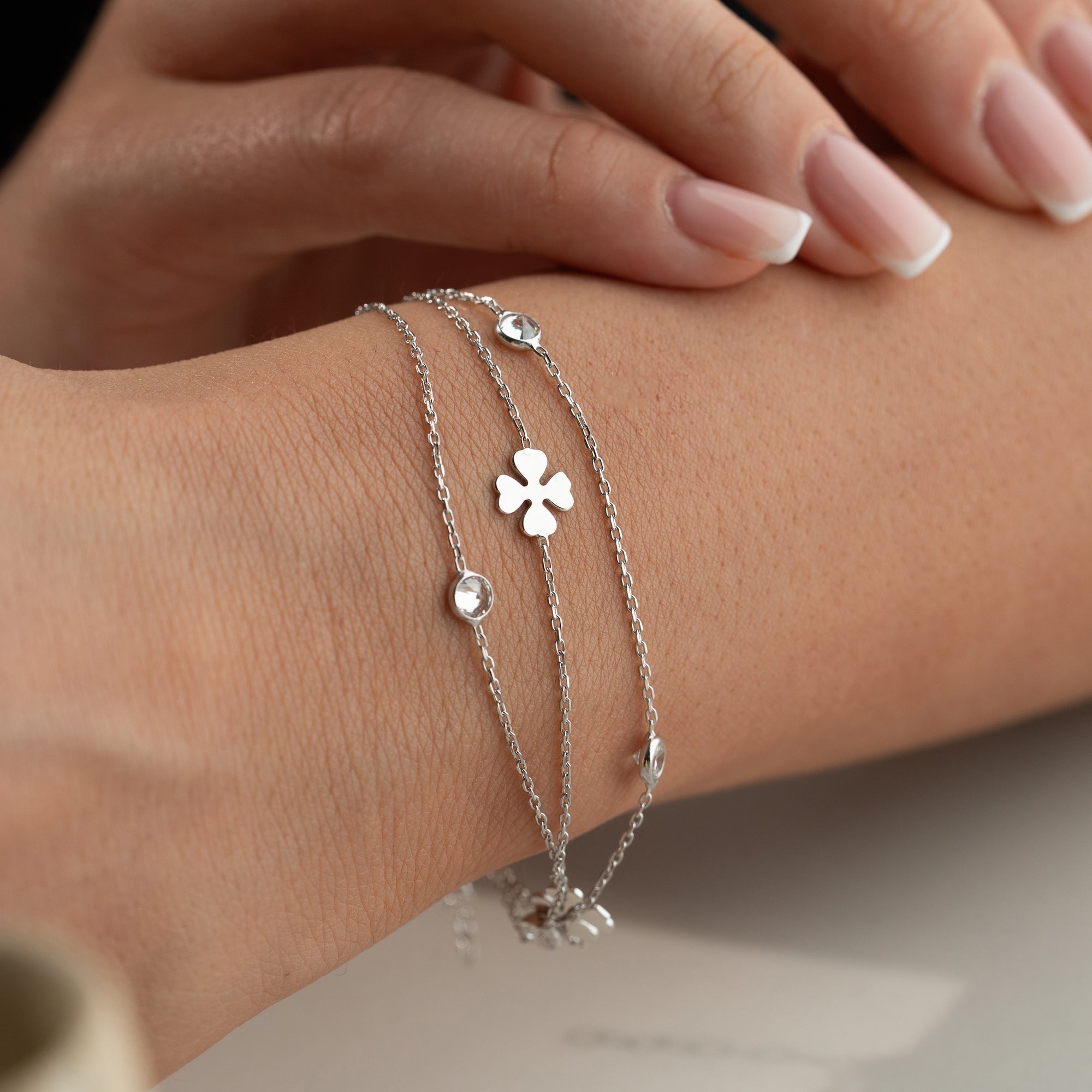 SORE STONE ARMBAND aus 925 Silber - Eleganter Armband - AURIME