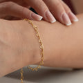 TIFI Herz-Armband aus 925 Silber von AURIME, silbernes Armband mit Herzdesign, handgefertigt und elegant.