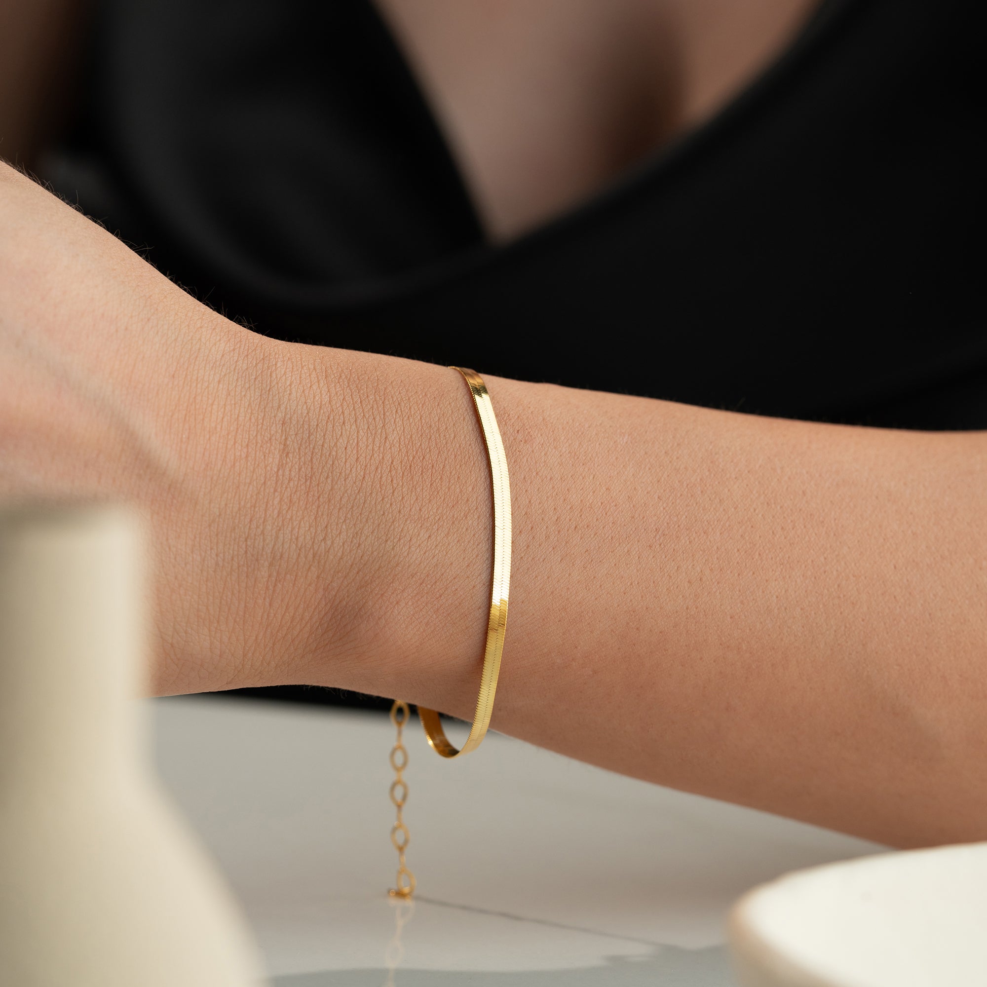 SNAKE ARMBAND aus 925 Silber - Eleganter Armband - AURIME