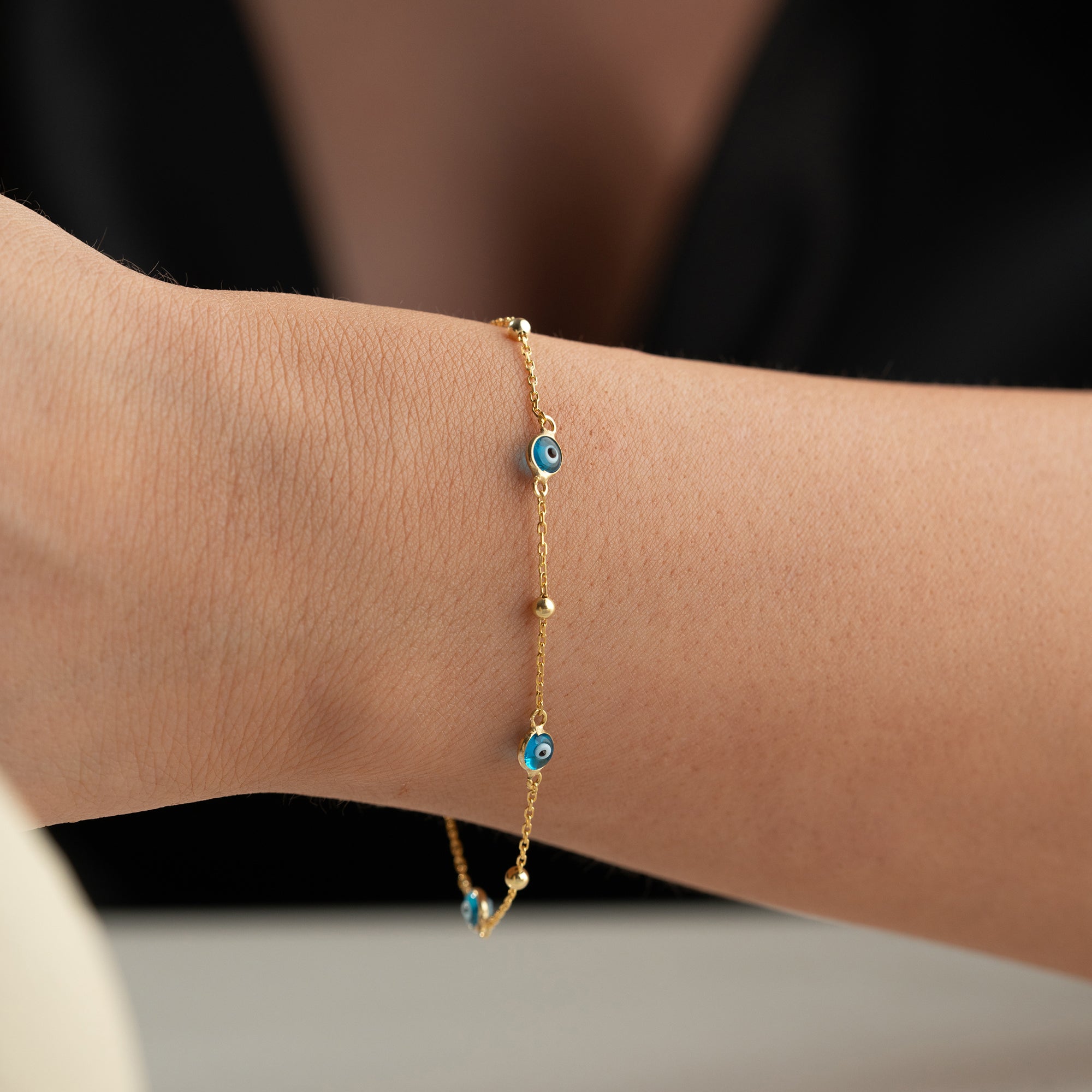 NAZAR DORIKA ARMBAND aus 925 Silber - Eleganter Armband - AURIME