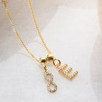 INFINITY LETTER HALSKETTE | 925 SILBER