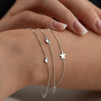 STERN STONE ARMBAND aus 925 Silber - Eleganter Armband - AURIME